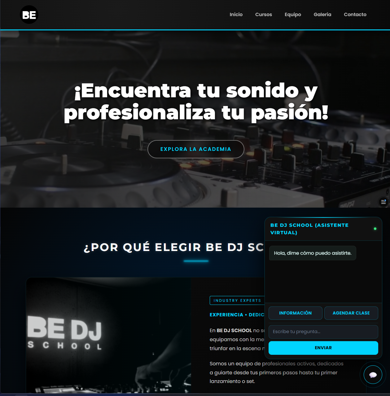 BE DJ School